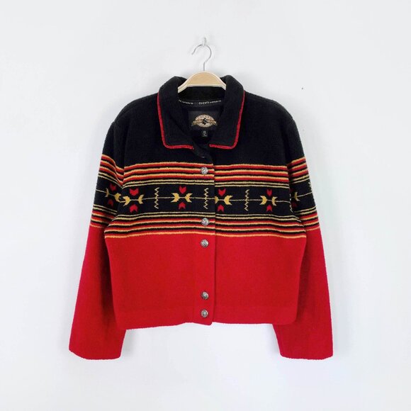 Vintage Jackets & Blazers - ⚡️SOLD⚡️ vintage county clothing co. fleece rancher jacket